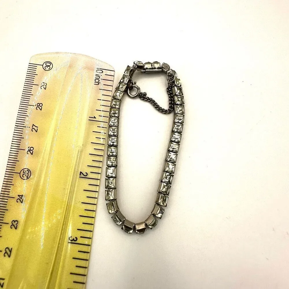Rhinestone vintage bracelet good vintage